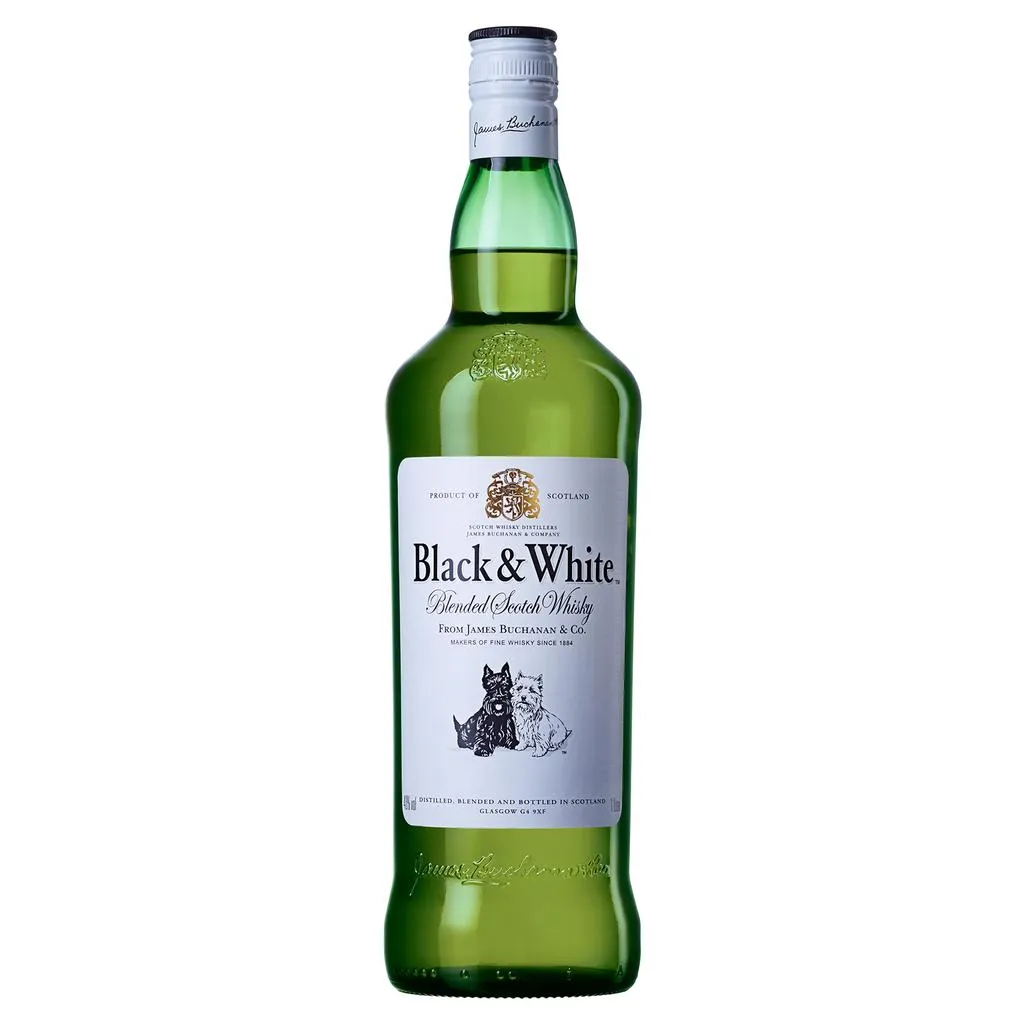 Whisky Black & White - 1 L