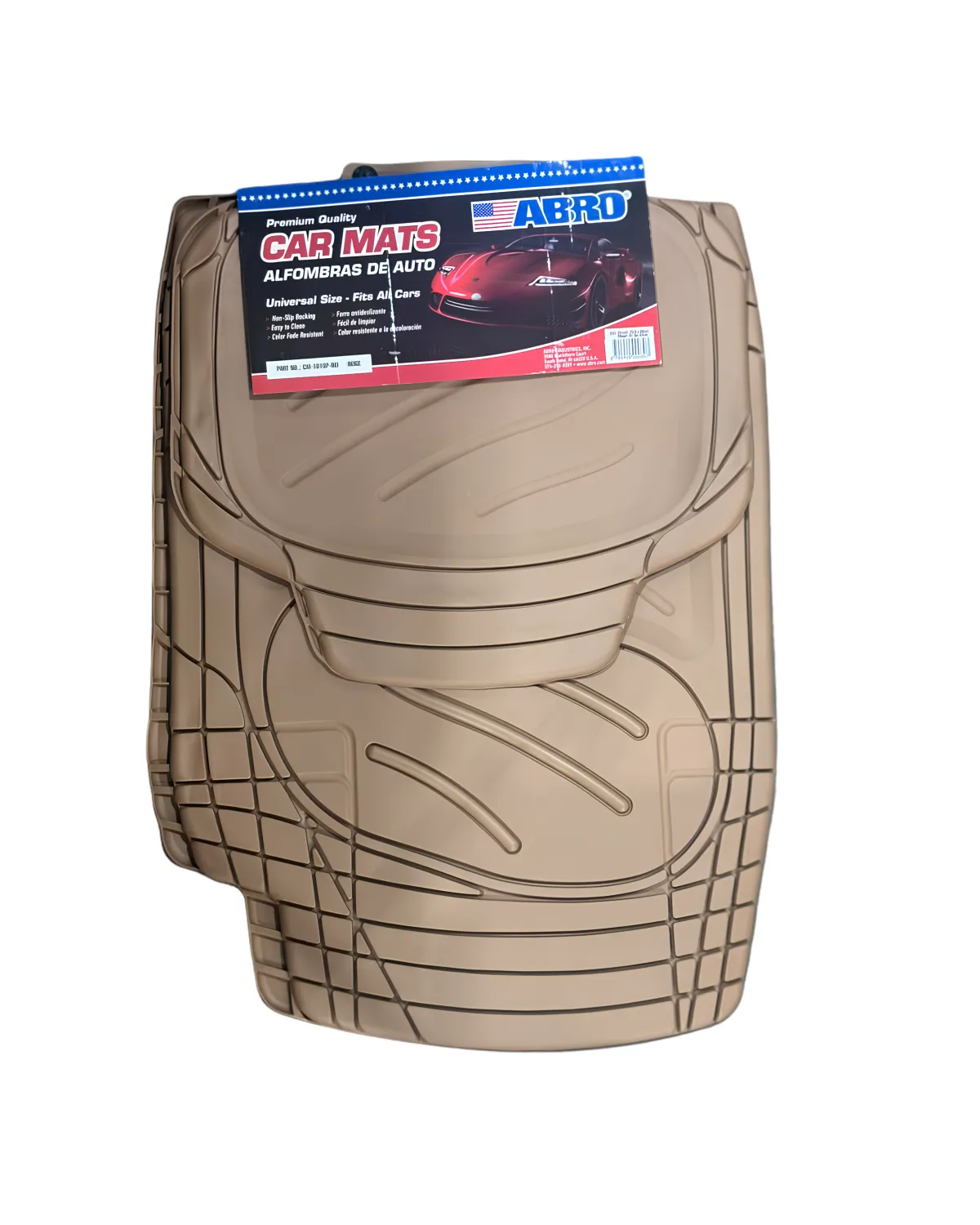 Abro alfombras de auto beige 3
