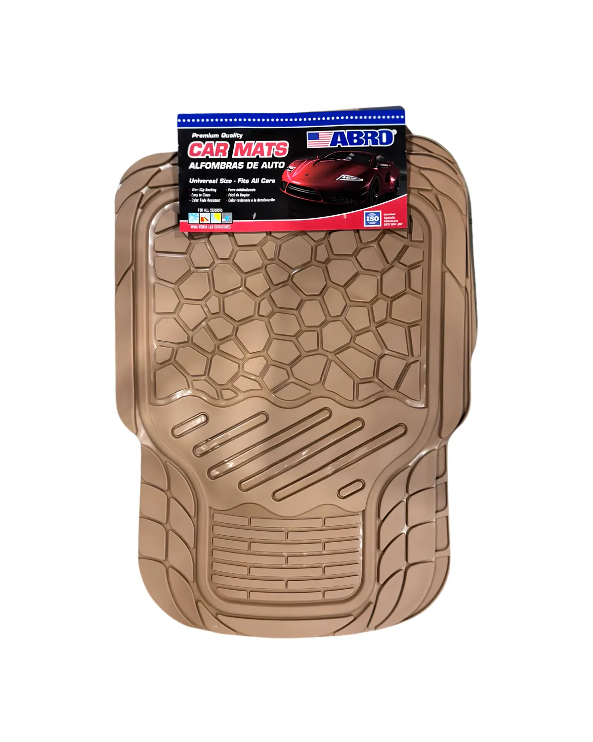 Abro alfombras de auto beige 7