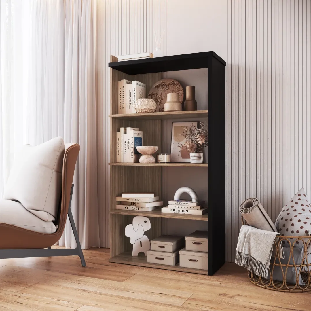 Estante 5 SENSE Negro