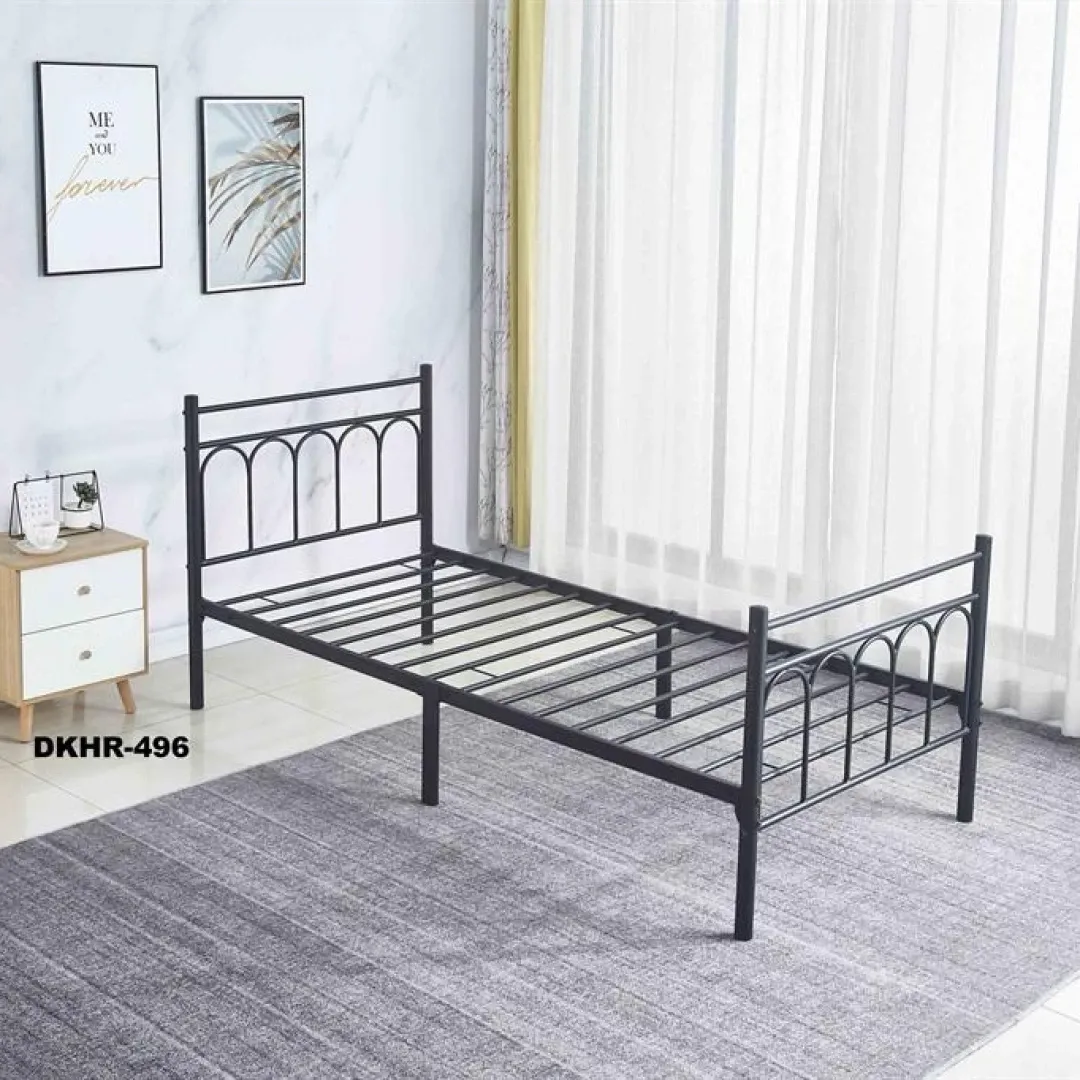Cama De Metal Twin (individual) Color Negro | Falcon Costa Rica