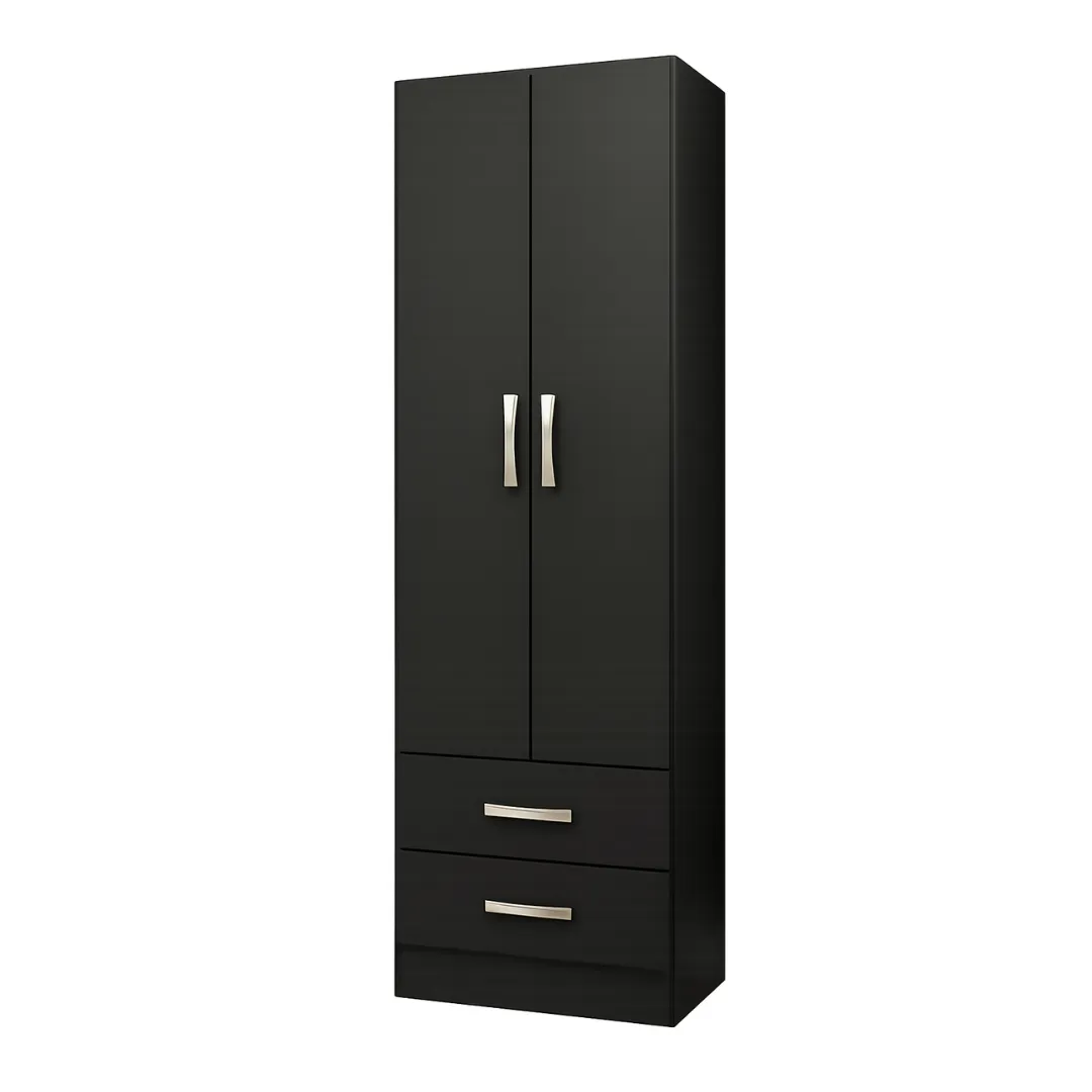 Armario Atalaia 2 Puertas Color Negro