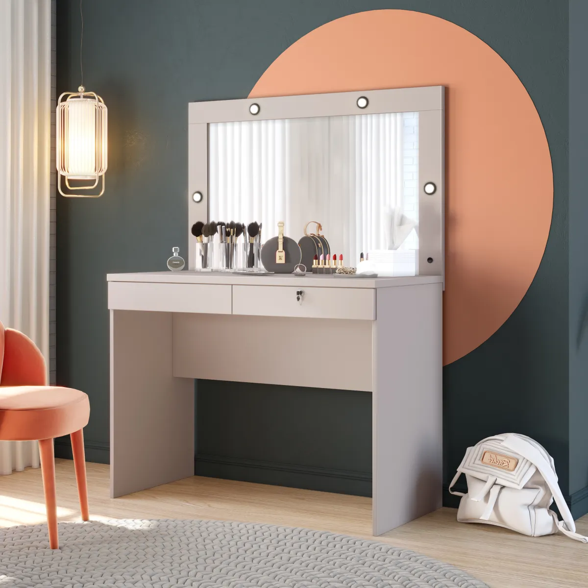 Tocador Capricho marfil