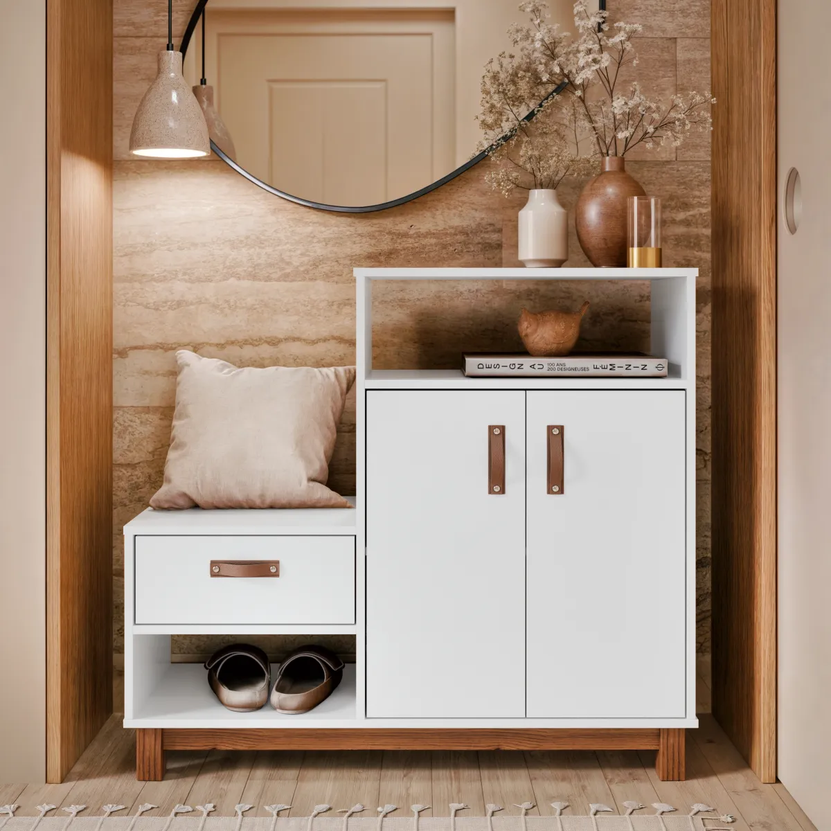 Zapatera Organic blanca