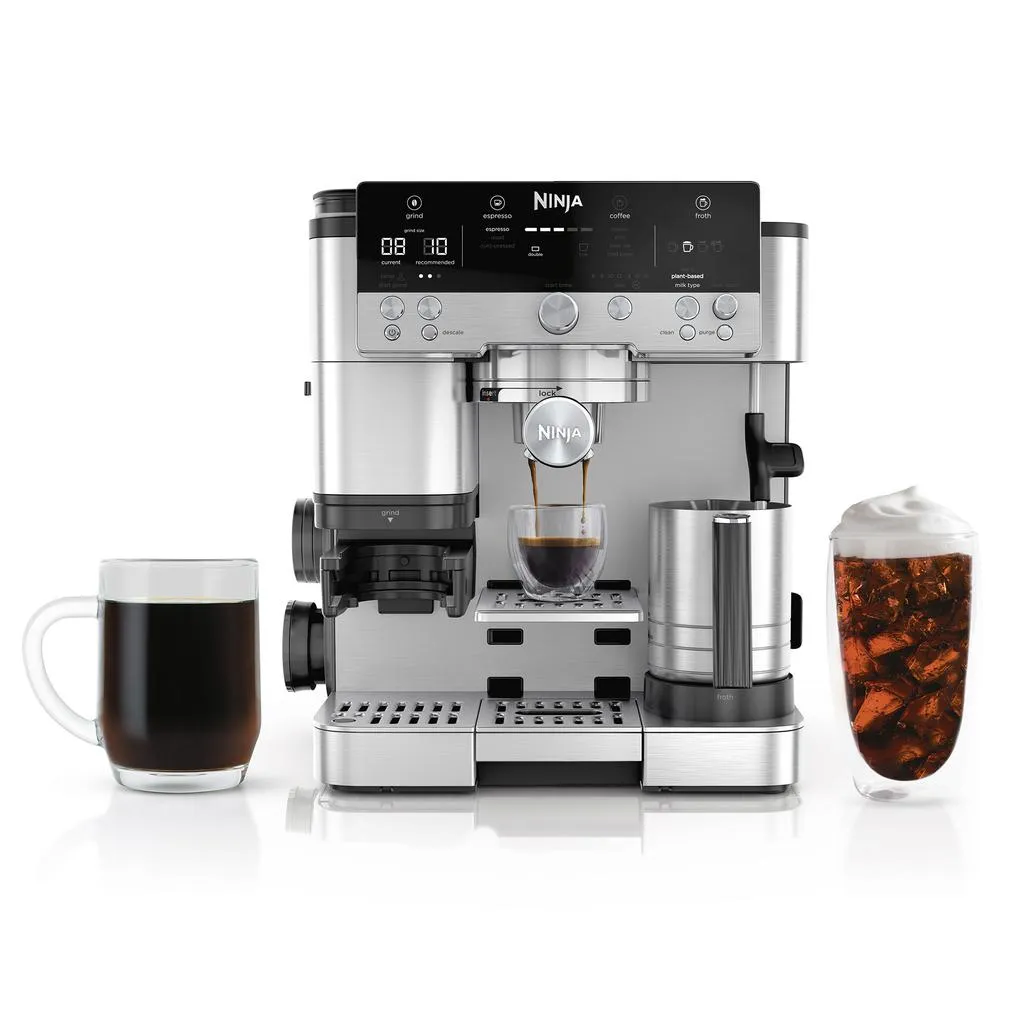 Ninja Máquina de Espresso 3 en 1 con detalle | Falcon Costa Rica